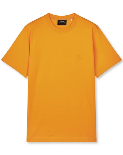Mads Nørgaard - Cotton Jersey Frode Logo T-Shirt - Zinnia